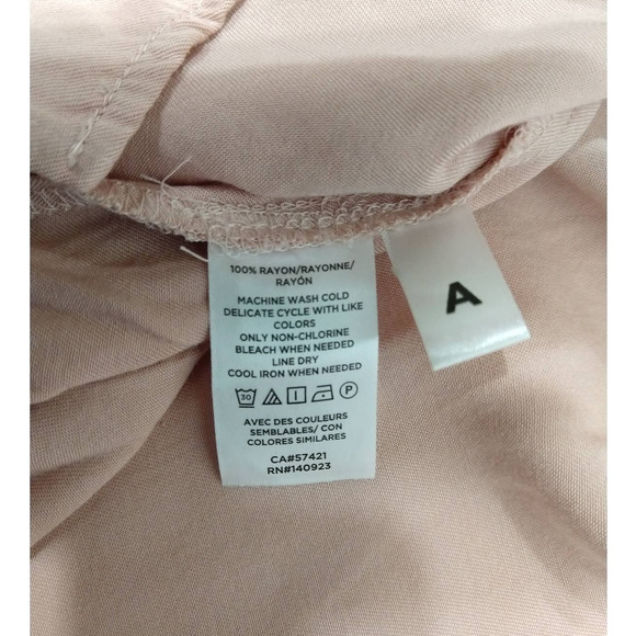 LOFT Long-sleeved Button Crewneck Blouse With Pockets - Picture 7 of 8